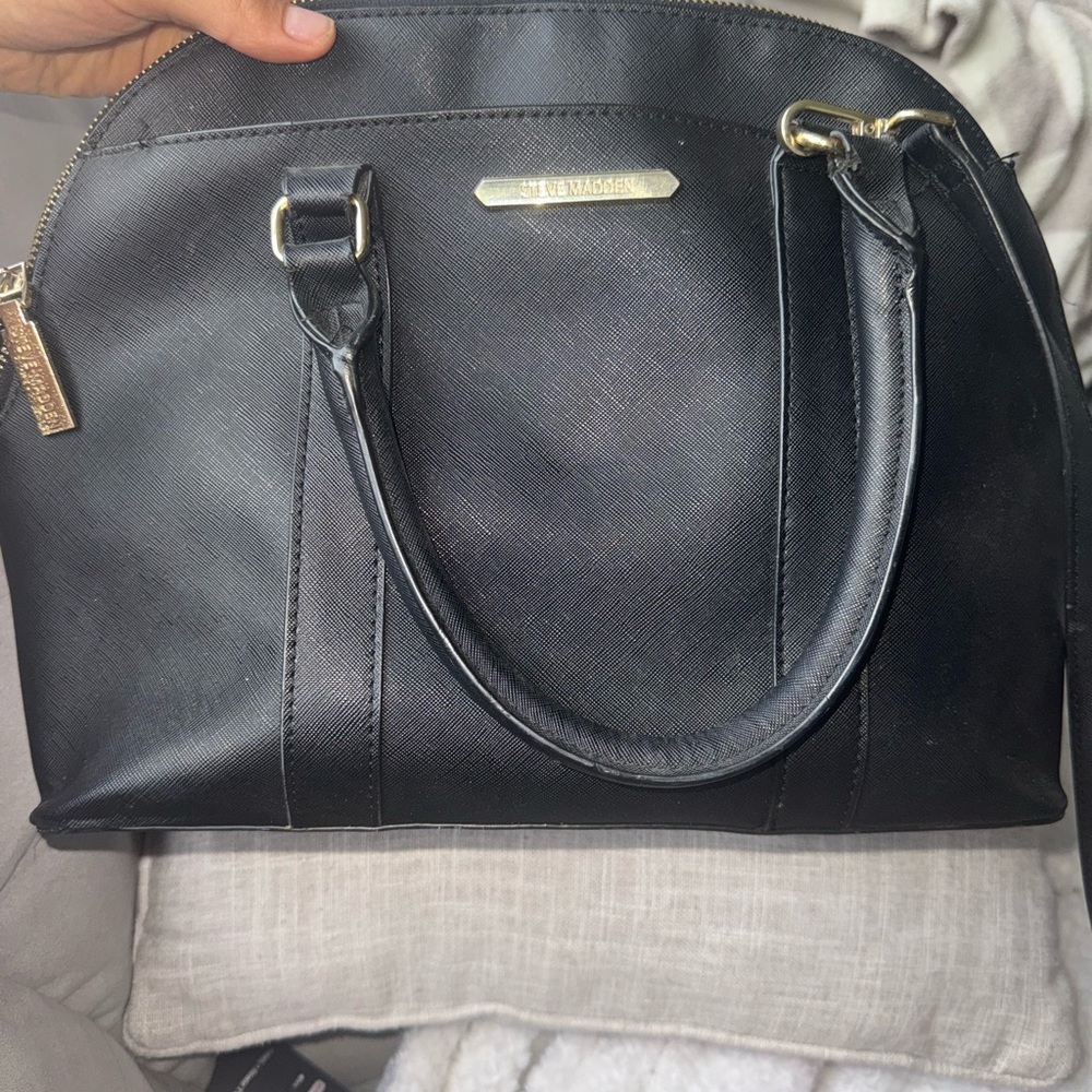 Steve Madden Black Purse